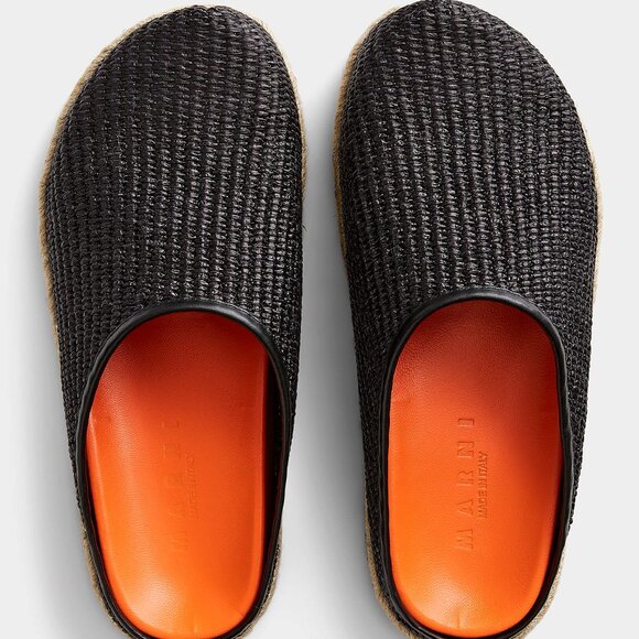 BNWT SS23 MARNI FUSSBETT RAFFIA MULES SLIP ON 41 - Picture 8 of 9